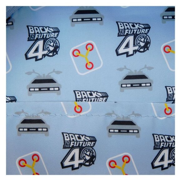 Loungefly Back To The Future 40th Anniversary Marty McFly Western Backpack NWT - Picture 12 of 12